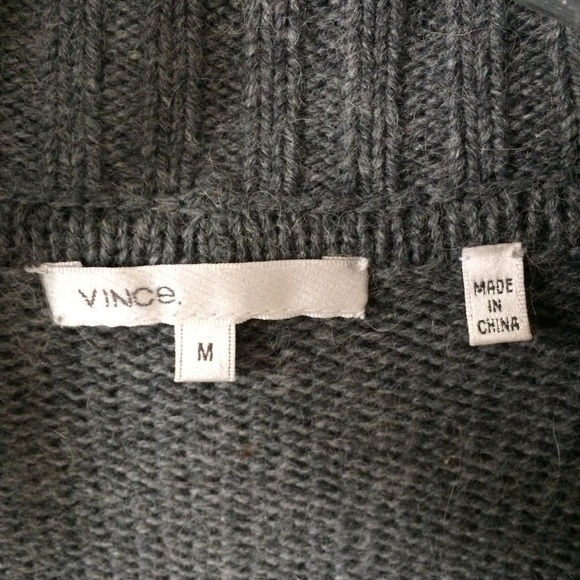 Vince gray sweater cardigan - Picture 8 of 8